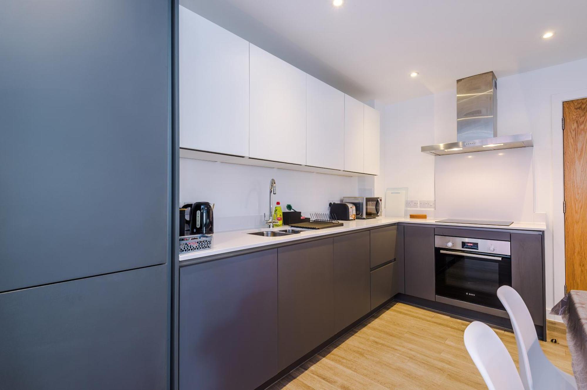 Hilltop Serviced Apartments- Northern Quarter 맨체스터 객실 사진