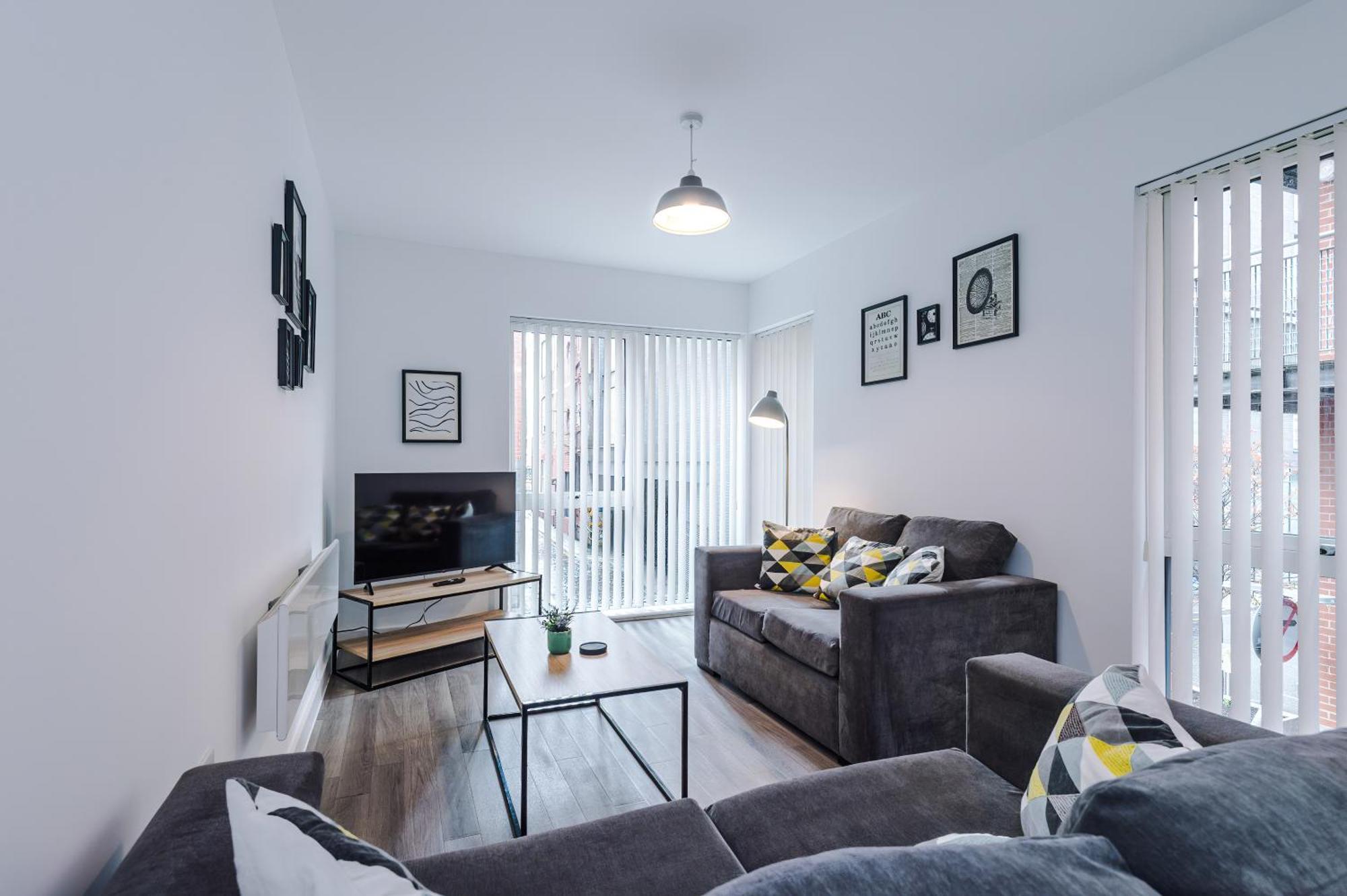 Hilltop Serviced Apartments- Northern Quarter 맨체스터 객실 사진